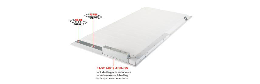 Keystone Adds Integrated Emergency Backup to Panel Fixtures J-Box Add On