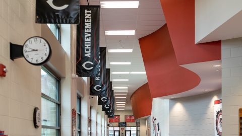 Ohio School System Takes Control of Its Lights Hallway