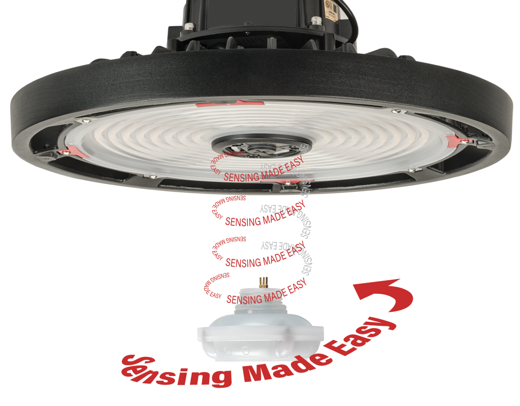 round ufo led high bay sensing made easy