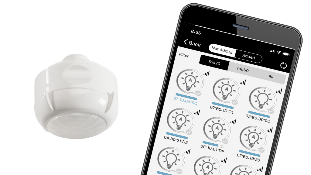 smartloop wireless lighting control app with sensor