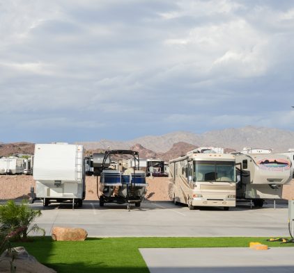 JR Motors RV and Marine Parking Lot