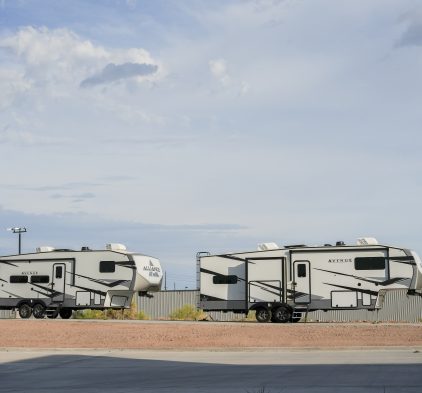 JR Motors RV and Marine Parking Lot