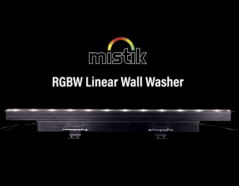 RGBW Linear Wall Washer Mistik Video