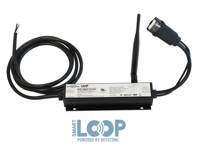 dmx wall washer with smartloop controller