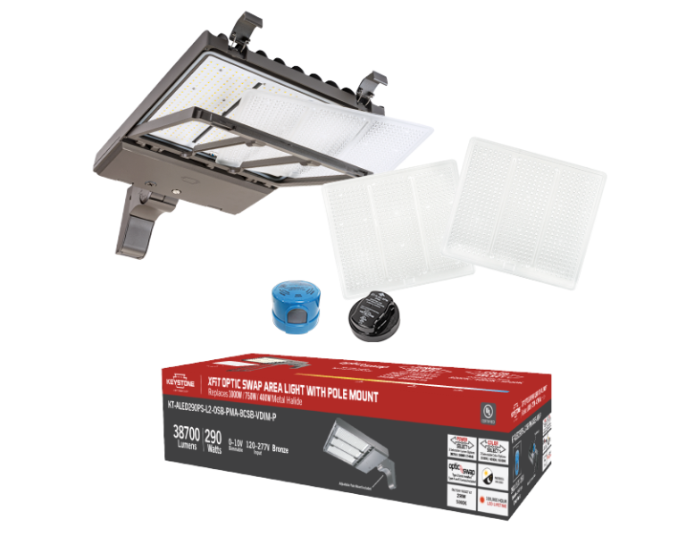 led area lighting fixtures stocking special pole mount