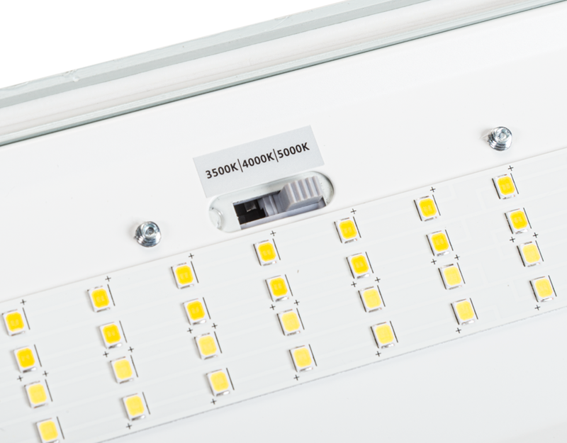 led vapor tight fixture color select