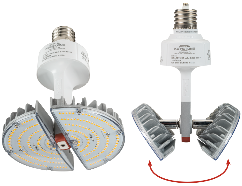 multi directional led lights omniflex folding