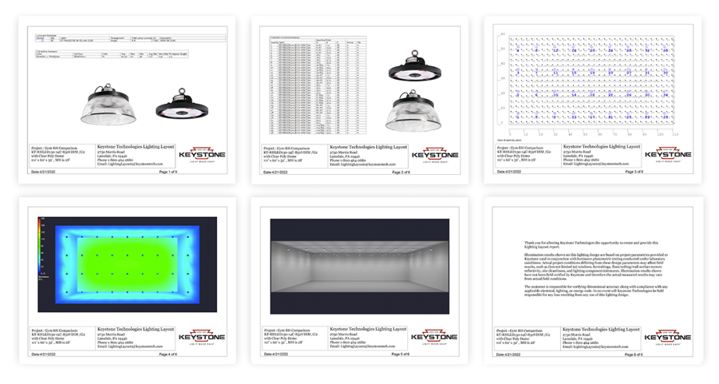 Lighting Layout Example