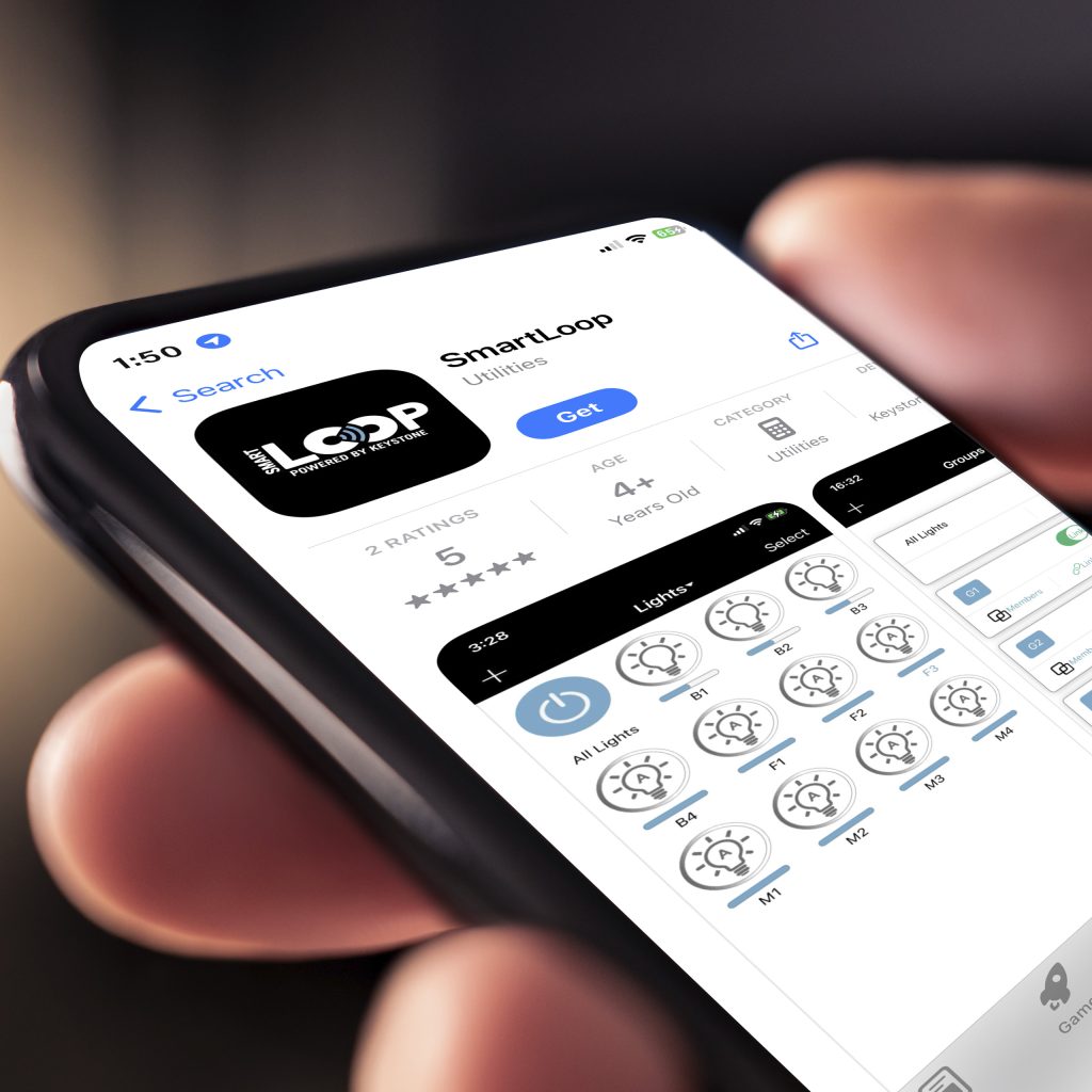 wireless lighting control system download smartloop app