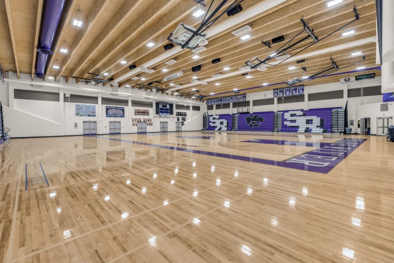 Snake River High School gym