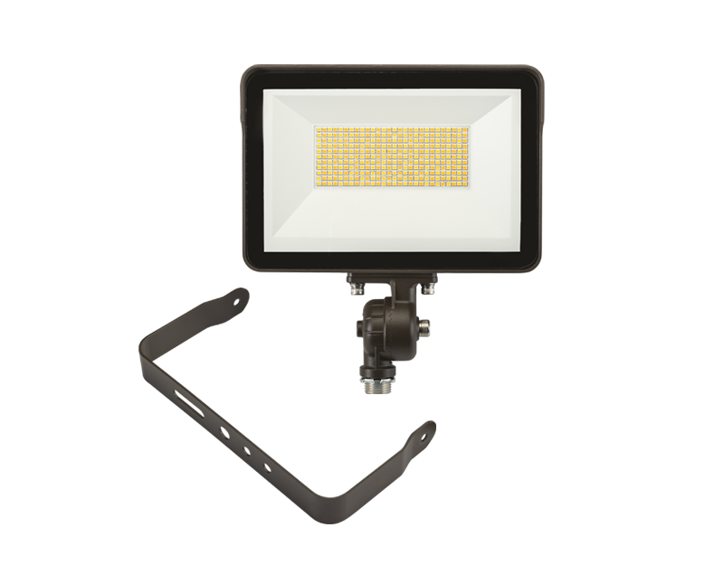 commercial led floodlights knuckle mount TAA