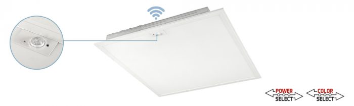 Back-lit LED Flat Panel Adds in Built-in Wireless Control