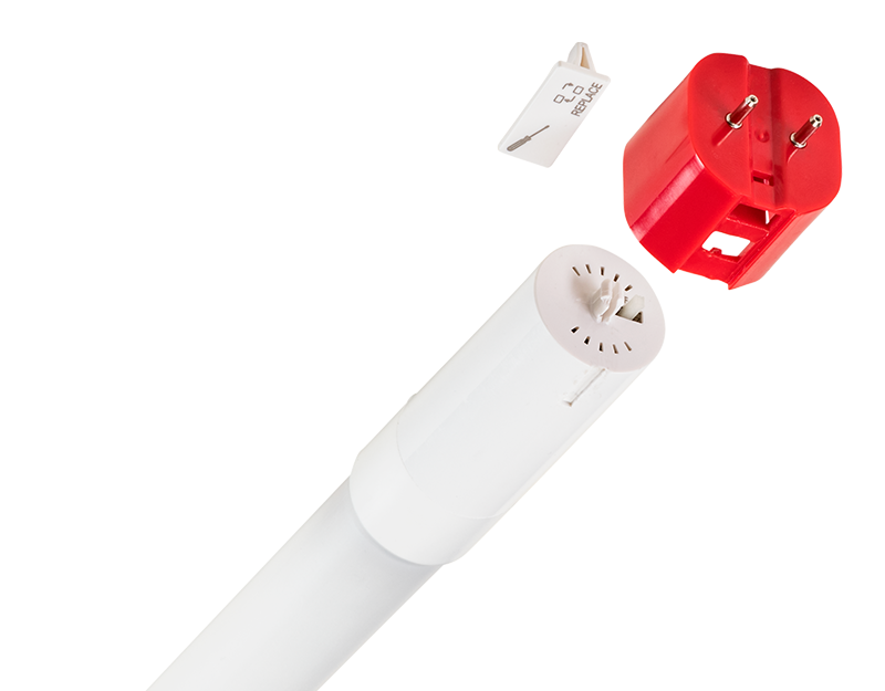 emergency t8 led tube with cap