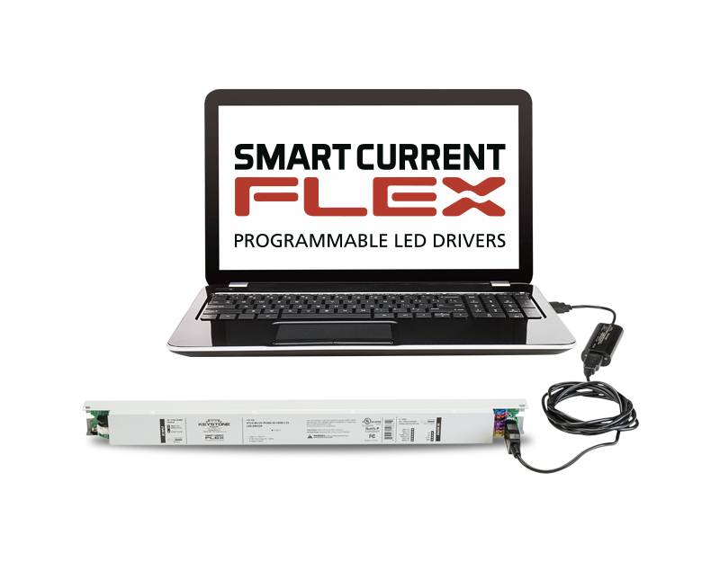 led drivers smartcurrent flex with laptop