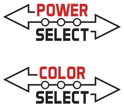 Power Color Select Logos