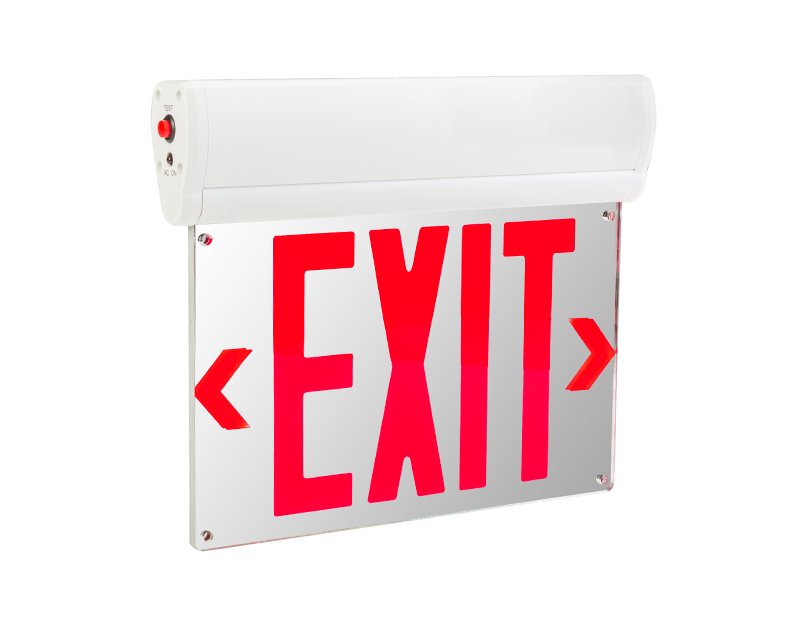 exit emergency portfolio edge-lit