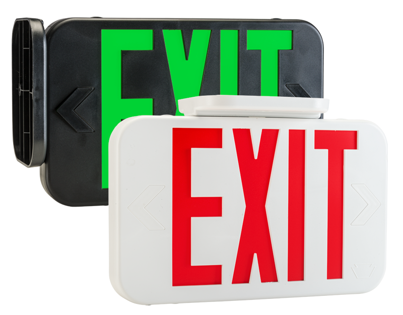 exit sign and emergency lighting standard