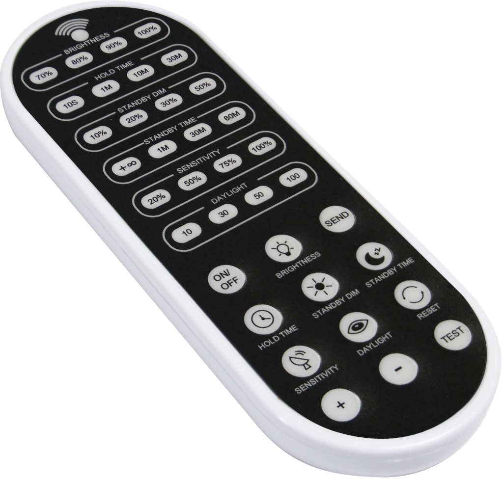 occupancy light sensor remote control