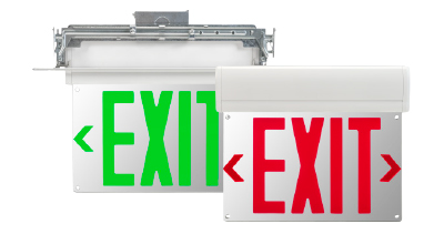 Keystone Introduces Line of Exit Signs and Egress Lighting Edge Lit