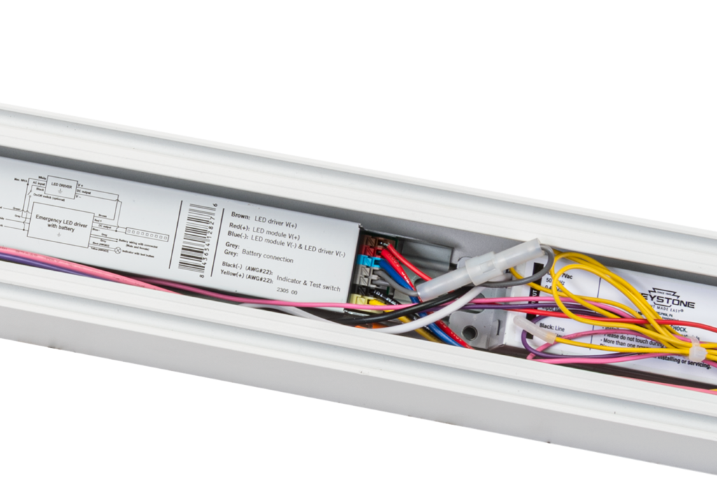 dc constant power emergency led driver installed