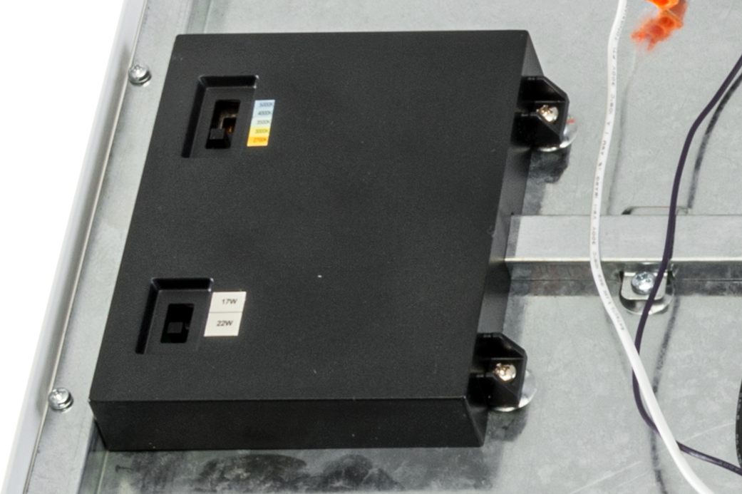 surface mount flat panel led lights color select