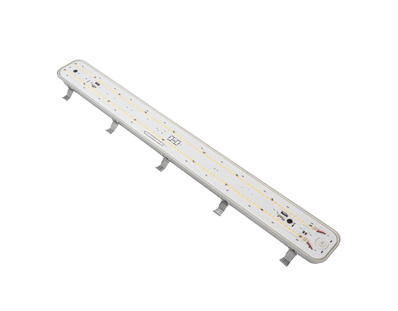 led vapor tight fixture open medium body