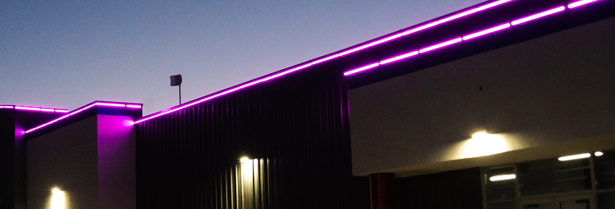 Lessons in School Lighting JR Motors Exterior