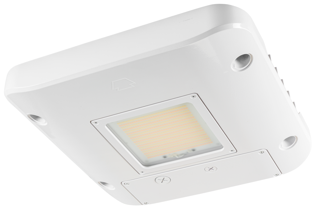 outdoor led light fixtures gas station canopy