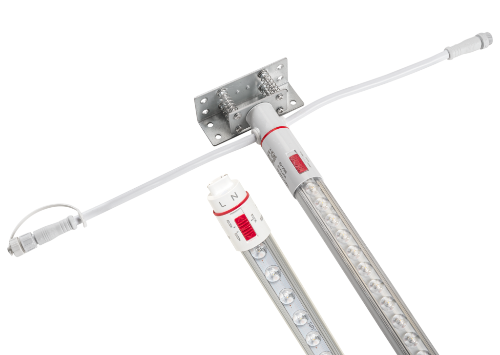 led tube lights sign hero group with direct wire